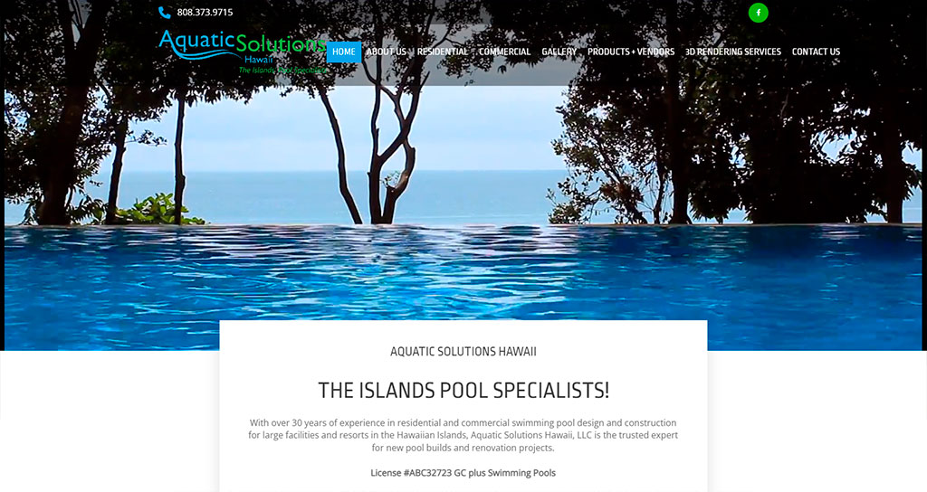 Fiberglass pools Hawaii ⋆ Premium Pools