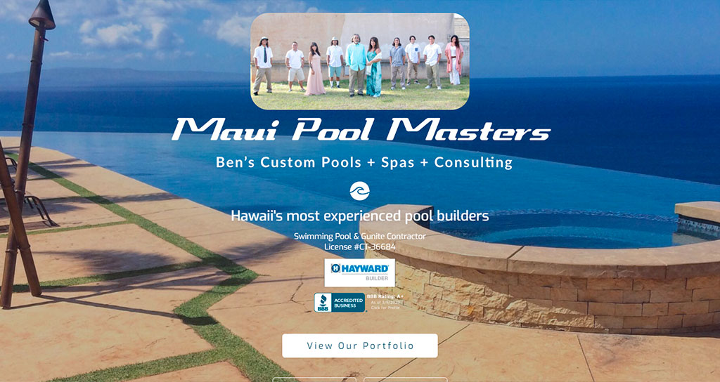 Fiberglass pools Hawaii ⋆ Premium Pools