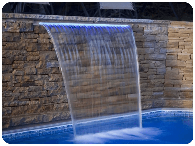Waterfalls and Fountains for Pools