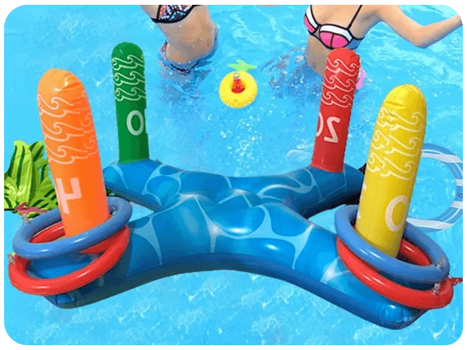 Inflatable Games for Pool