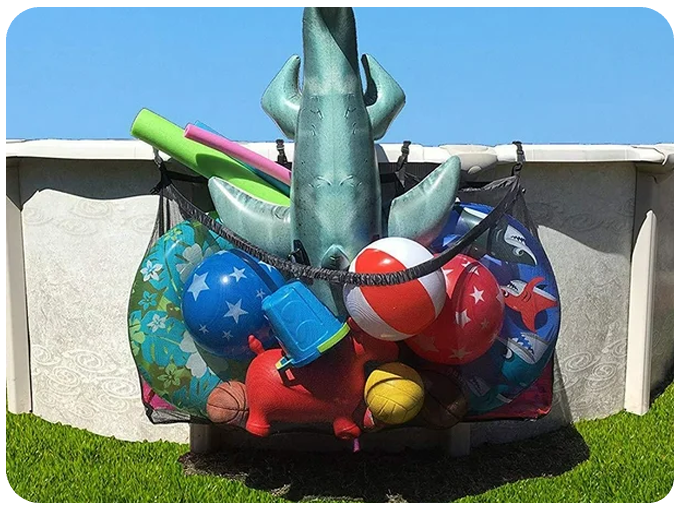 Organizadores para Piscinas de Fibra de Vidrio